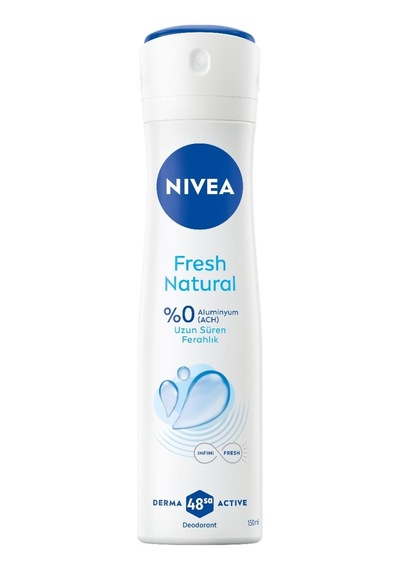 Nivea Kadın Sprey Deodorant Fresh Natural 150 Ml - 7 Adet Tarı