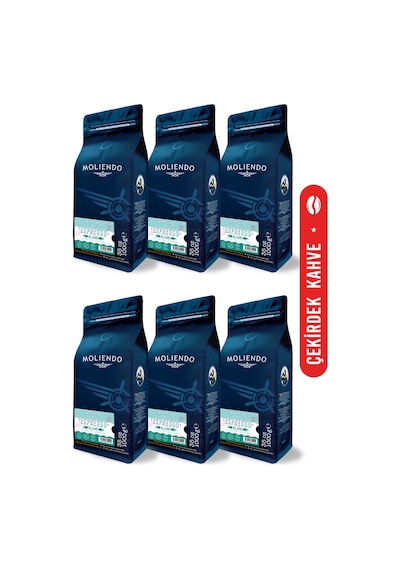 Moliendo Ravello Espresso Blend Kahve Çekirdek Kahve 6 x 1 KG
