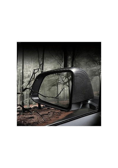 Red Lion Parts Tesla Model Y Juniper 2025+ Mat Karbon Fiber Stil Yan Ayna Kapağı Seti