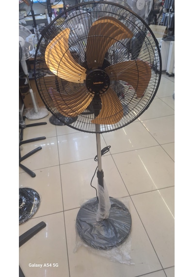 İntexstar 18 İnç 46 Cm Vantilatör 130watt Sessiz Motor 5 Gold Kanatlı