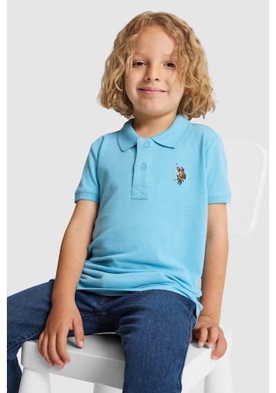 U.S. Polo Assn. Erkek Çocuk Aqua Tişört Basic 50325608-vr007