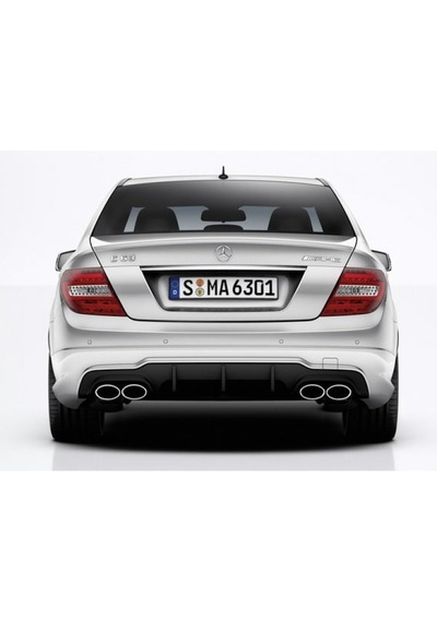 Mercedes C Serisi W204 2012-2014 Makyajlı Arka Tampon Eki - Dif