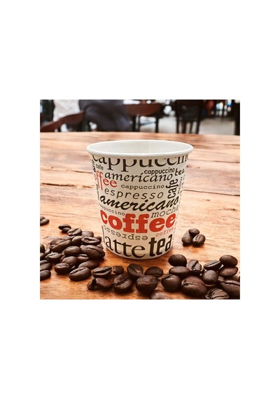 Yeni Ürün 4 Oz Espresso-türk Kahvesi-americano Tek Kullanımlık 50 Adet Karton Bardak 1
