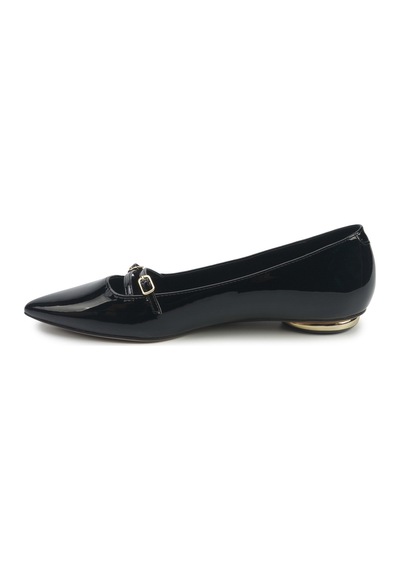 Nine West Leanna 5pr Siyah Kadın Babet 000000000102012354 Siyah