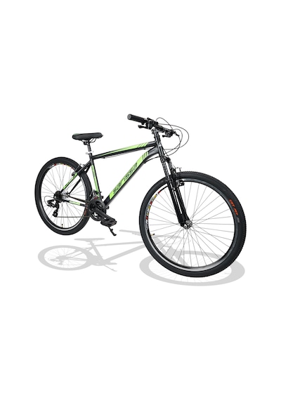 Sarissa Moon 27,5" Jant Mtb Ön Amortisörlü Shimano Kelebek 21 Vites V Fren Dağ Bisikleti Siyah Yeşil