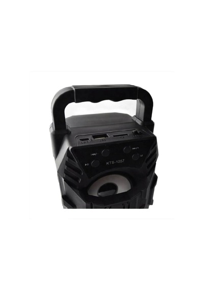 Bluetooth Hoparlör Led Işıklı Fm Radyo Kablosuz Hoparlör Usb Flash-hafıza Kart Giriş Ses Bombası 1057, Teknosepe