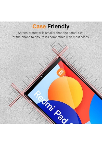 Xiaomi Redmi Pad Se 128gb 6gb Ram 8.7'' 2024 Nano Kırılmaz Ekran Koruyucu Şeffaf Esnek Cam Tam Uyum