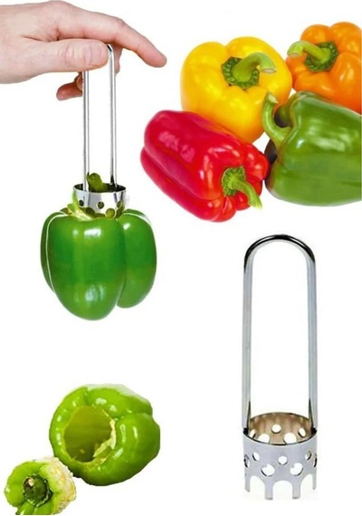 Metal Biber Dolma Oyacağı Oyma Aparatı Metal Diğer
