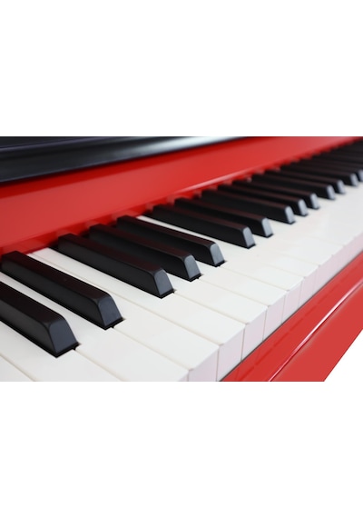 Jwin Sdp-220 Çekiç Aksiyonlu 88 Tuşlu Dijital Piyano - Kırmızı