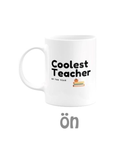 Cool Teacher Kupa Bardak Beyaz