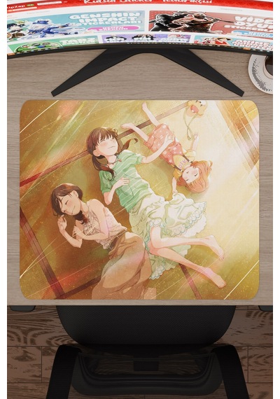 Sangatsu No Lion Anime V2 - 48x40 Xl Gaming Kauçuk Kaymaz Taban Mouse Pad Fare Altlığı
