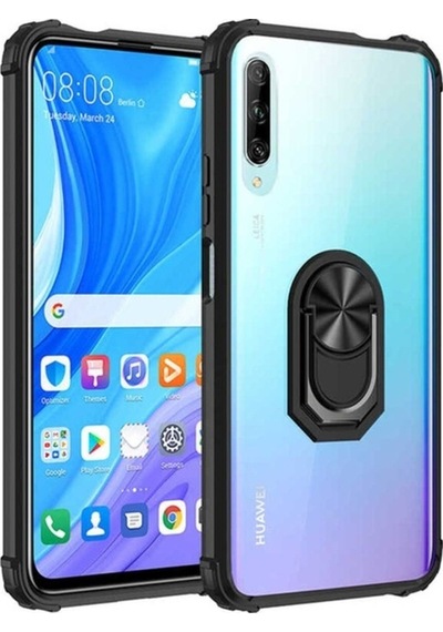 Huawei P Smart Pro 2019 Kılıf Zore Mola Kapak Siyah