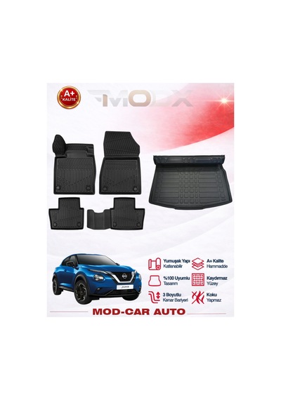 Toyota Yaris 2012+ Universal Havuzlu Paspas Takımı A+