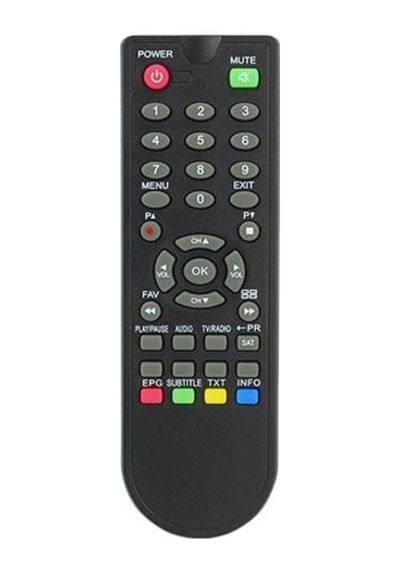 Mersat Extra Mini Pvr - Rowell Usb - Herz Hr-7200 Pvr - Rose Dr-7400 - Microstar Msr-8 Uydu Alıcı Kumanda