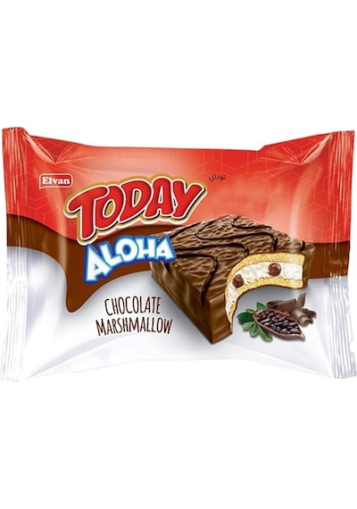 Aloha Çikolatalı Marshmallowlu 35 Gr. 24 Adet (1 Kutu)