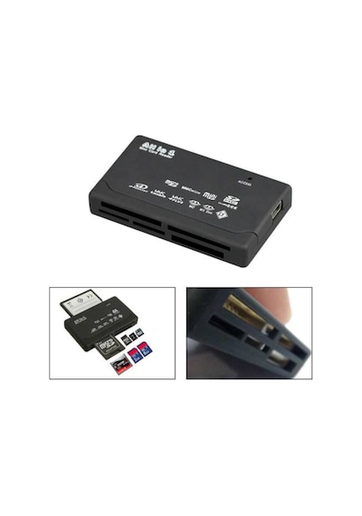 Çoklu Kart Okuyucu All İn 1 Cf Micro Sd Sd Mini Sd Sd Hc Card Reader