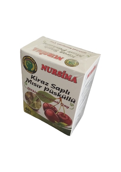 Nursima Kiraz Saplı Mısır Püsküllü Bitkisel Karışımlı Çay 40 x 2.25 G