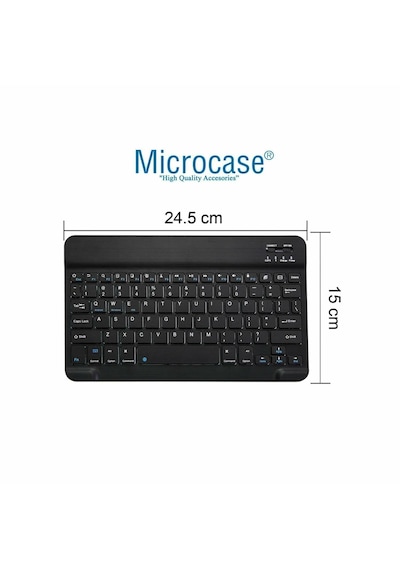 Microcase Huawei Matepad 11.5 S 2026 İle Uyumlu Bluetooth Klavye Tr Sticker + Bluetooth Mouse + Tablet Standı - Al2765
