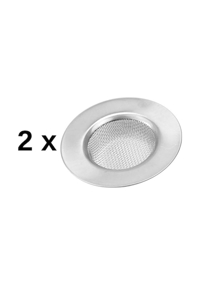 2 Adet, 7,5 Cm Lavabo Süzgeci, Paslanmaz Çelik Evye Süzgeci Metal Diğer