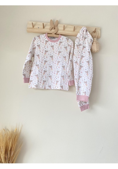 Key Kıds Balerin Mouse Pijama Takımı Çok Renkli