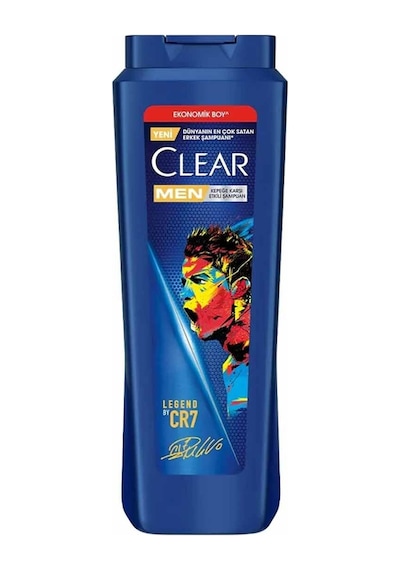 2 Adet Clear Şampuan 500 Ml Men Legends Cr7 Fifa