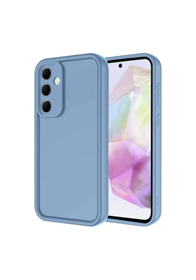 Newface Samsung Galaxy A17 5g Viera Silikon - Mavi