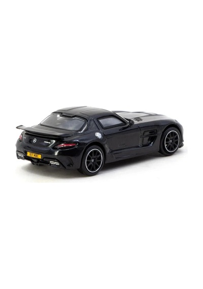 Mey İthalat 1/64 Mercedes-benz Sls Amg Coupé Black Series Black Metallic - Singapore Special Edition