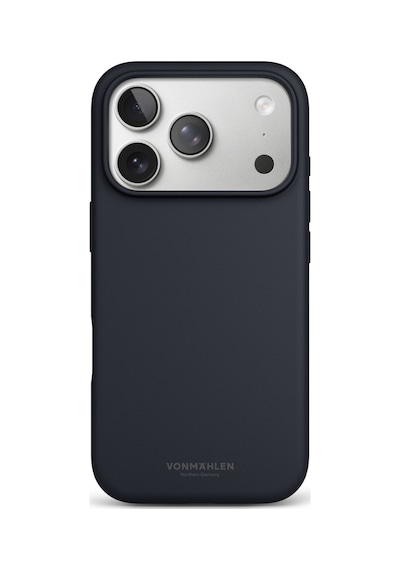 Vonmahlen Apple iPhone Uyumlu 17 Pro Max Soft Silikon Kılıf Lacivert