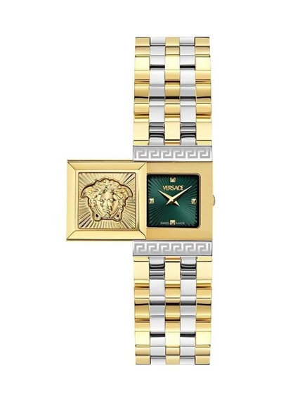 Versace Vrscve0c00125 Kol Saati Altın - Siyah