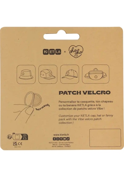 Kietla Cırt Cırtlı Patch Seti Typo Çok Renkli