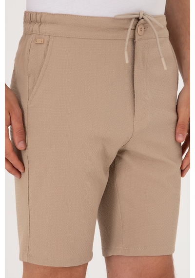 U.s. Polo Assn. Erkek Bej Şort / Bermuda 50300420-vr011 Bej