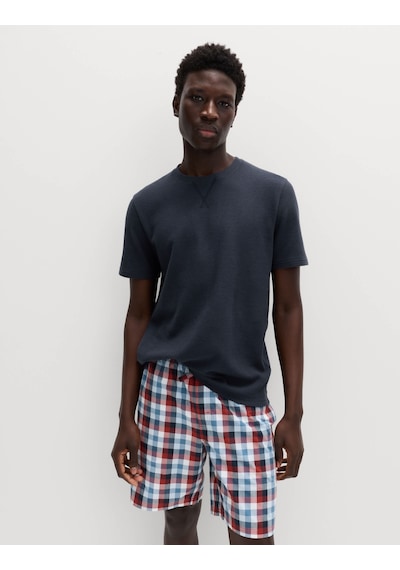 Marks & Spencer Pamuklu Pijama Takımı T07000077 Lacivert