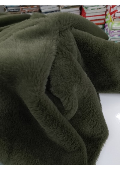 Toskana Peluş Kumaş Haki