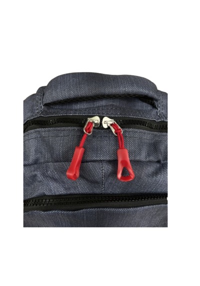 Astral The Highest Peak Kot Sırt Çantası 50x33x21 Cm Denim Kot Görünümlü, Geniş Hacimli Ve Çok Bölmeli Tasarım Mavi