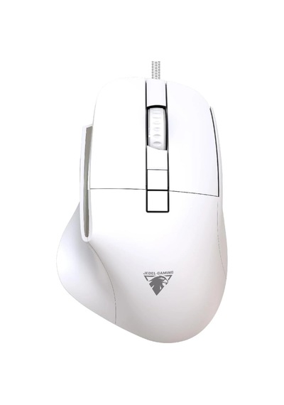 Jedel Cp102 Beyaz Professional 7 Butonlu Rgb Işıklı Ergonomik Kablolu Mouse -