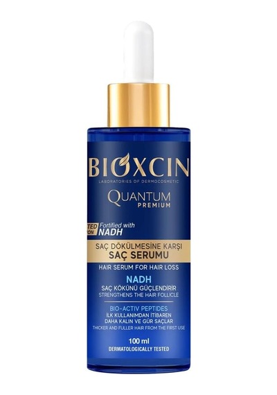 Quantum Premium Saç Serumu, Nadh İle Daha Kalın Daha Gür Saçlar, 100 Ml, Tüm Saç Tipleri İçin + 100 Ml Jel Hediye