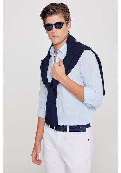 Ac&Co / Altınyıldız Classics Erkek Gömlek (476750263) Mavi