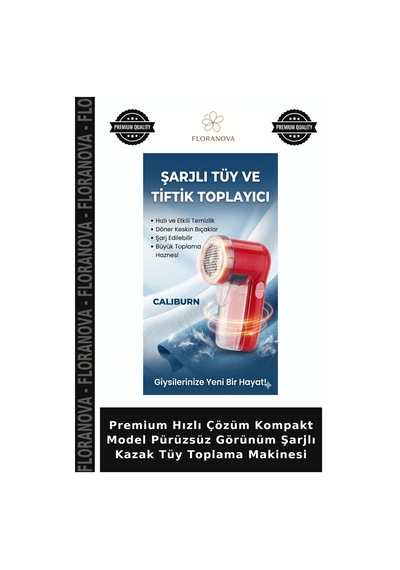 Premium Hızlı Çözüm Kompakt Model Pürüzsüz Görünüm Şarjlı Kazak Tüy Toplama Makinesi