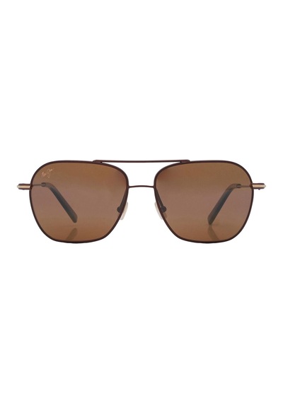 Maui Jim Mj0877s 00301 57 Polarize Erkek Güneş Gözlüğü Kahverengi