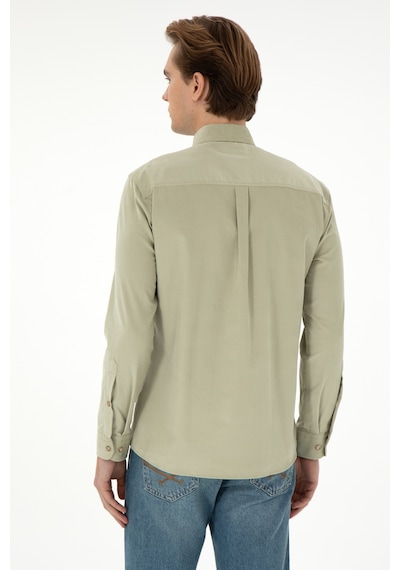 U.s. Polo Assn. Erkek Açık Haki Gömlek Desenli 50291395-vr183 Açık Haki U.s. Polo Assn. Erkek Açık Haki Gömlek Desenli 50291395-vr183 Açık Haki