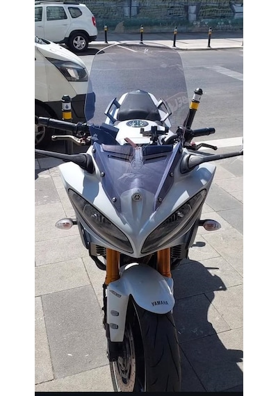 2011-16 Yamaha Fazer8 Uzun Ön Cam Zeus Açık Füme 61cm 4mm Fazer 8