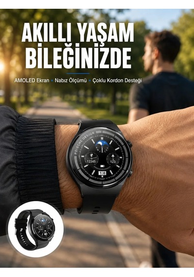 2025 Model Yeni Nesil Gps Uyumlu Uyku Takibi Ve Sağlık Takibi Spor Modları Yeni Nesil Diğer