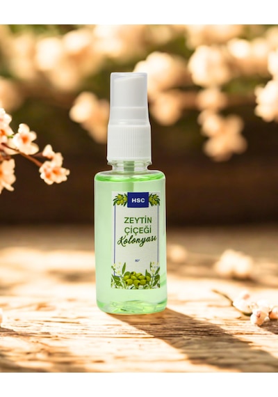 Zeytin Çiçeği Kolonyası 50cc Sprey Ferahlatıcı & Hijyenik Taşınabilir Kolonya