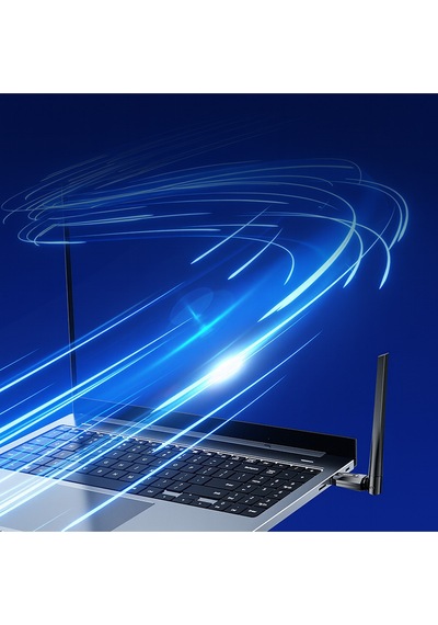 Wi-fi 6 Usb Kablosuz Ağ Adaptörü 1200mbps Hız Harici Antenli Pc & Laptop Uyumlu Kolay Kurulum
