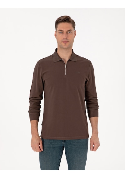 Pierre Cardin Erkek Koyu Kahverengi Sweatshirt 50314046-vr084 Koyu Kahverengi Pierre Cardin Erkek Koyu Kahverengi Sweatshirt 50314046-vr084 Koyu Kahverengi