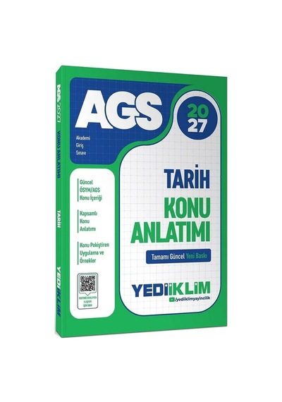 Yediiklim 2027 Meb-ags Tarih Konu Anlatımı