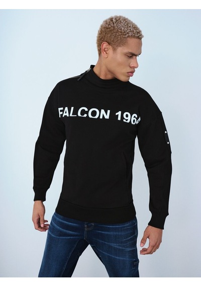 LOFT Oversize Fit Erkek Sweatshirt Lf2036812 Q1.v1 Siyah