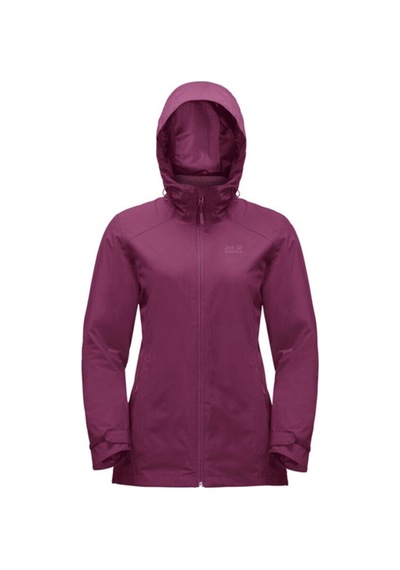 Jack Wolfskin Norrland 3ın1 Kadın Outdoor Mont Bordo Bordo