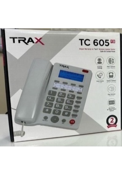 Ekranlı Masaüstü Kablolu Telefon Tc-605 5131