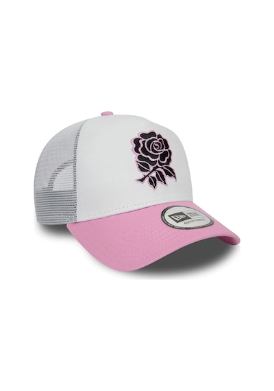 New Era Şapka - England Rfu Seasonal Colour Ef Trucker - Beyaz / Pembe